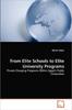 The From Elite Schools To Elite University Programs Book