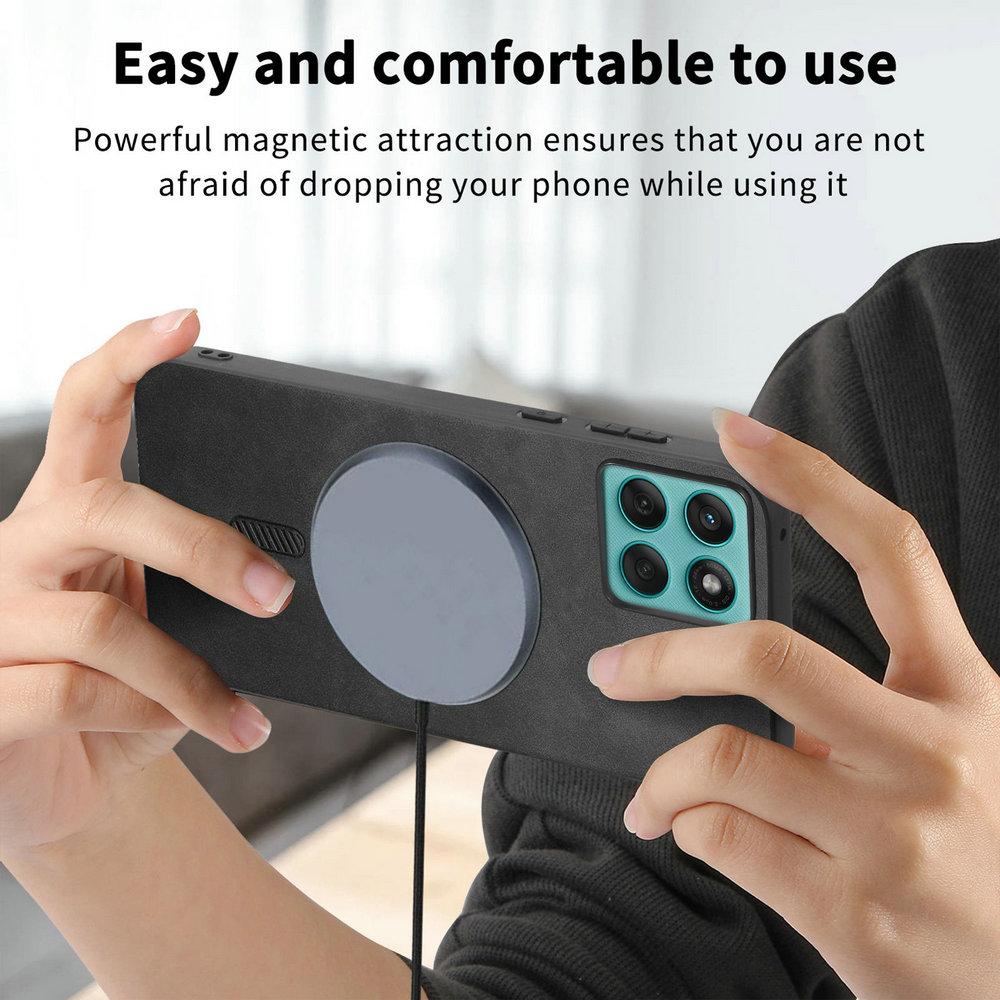 Luxury Business Soft‑Touch Leather Case For Motorola Edge 70 Pro 60 50 Fusion Neo G87 G77 G67 G17 G15 Power For Magsafe Cover