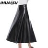 IHUASU Women's Fashion Casual Solid Color Print Summer Spring Trousers&Pants