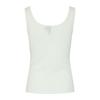 Women's Fitted Round Neck Cotton Tank Top PIECES