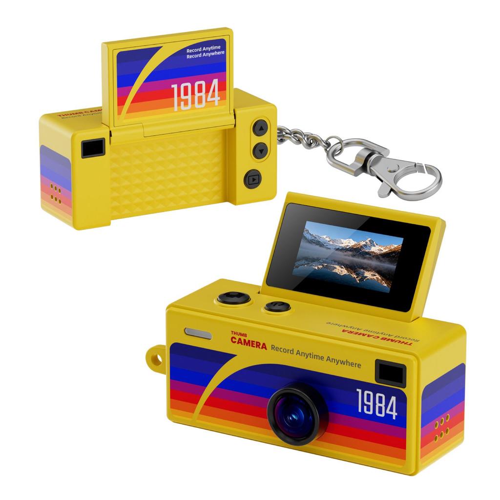 G62 Portable HD Flip Screen Camera: Thumb-Sized, Backpack Pendant for Students & Parties