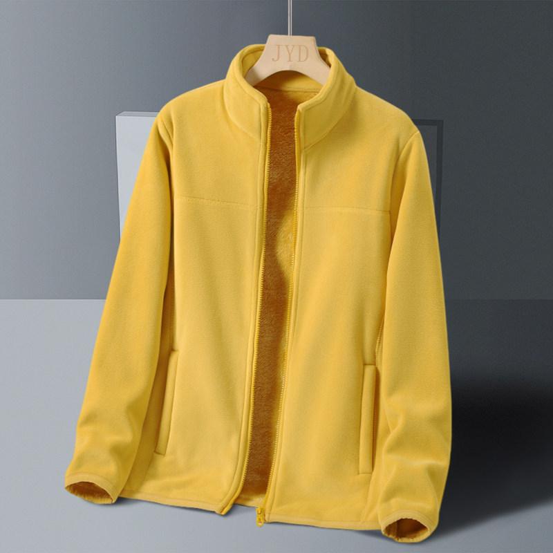 Cappotti in pile da uomo e da donna per autunno e inverno, maglione in pile da autunno giacca sportiva e casual da uomo, top in pile da uomo per l'inverno