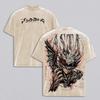Black Clover Anime T Asta Shirt Vintage Y2k Washed Cotton T-shirt Men Clothing Summer Oversized Casual Short Sleeve Tees772