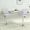 VidaXL 2x Swivel Dining Chairs Dining Chairs Kitchen Seats Dining Chairs Adjustable Height Interior 335557