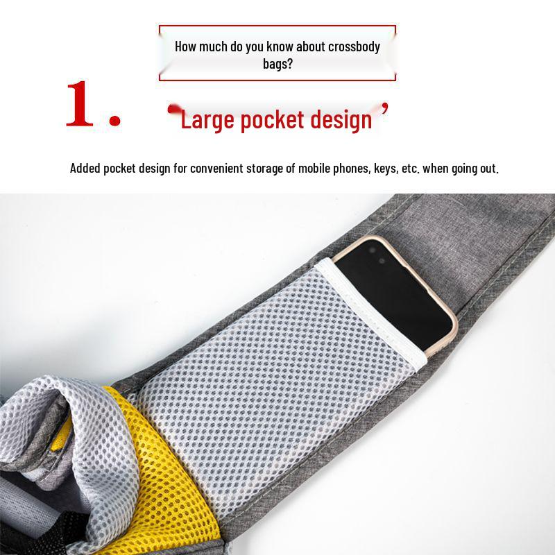 Portable Pet Backpack: Lightweight Crossbody Carrier for Cats & Small Dogs