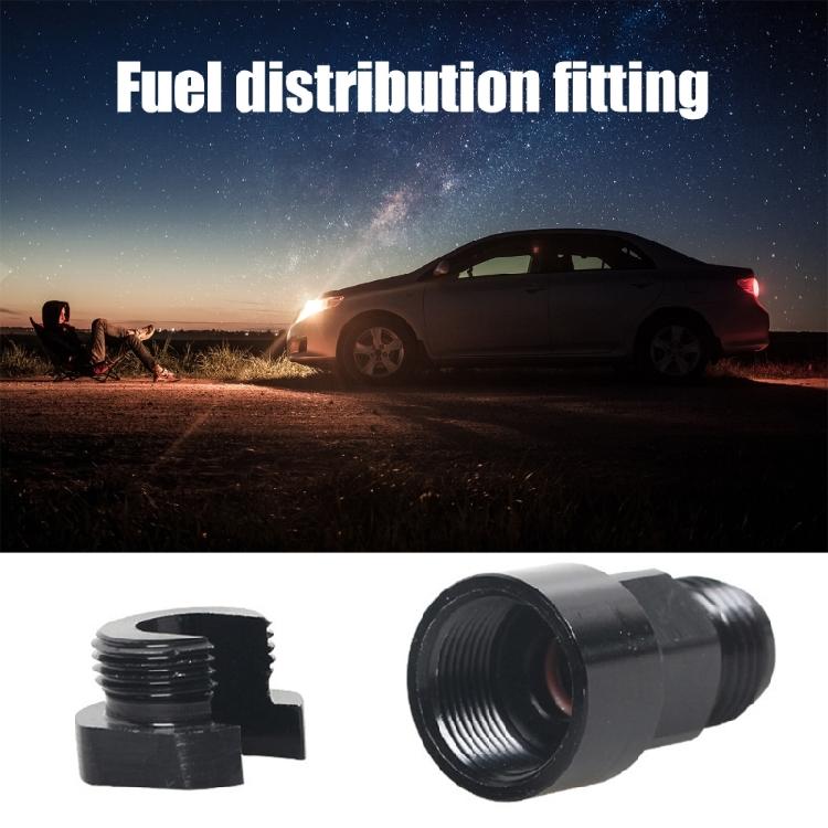 Quick Connection 6AN AN6 Male To 3/8", 5/16" AN8 8AN Quick Disconnect Male Push On Fitting Fuel Adapter