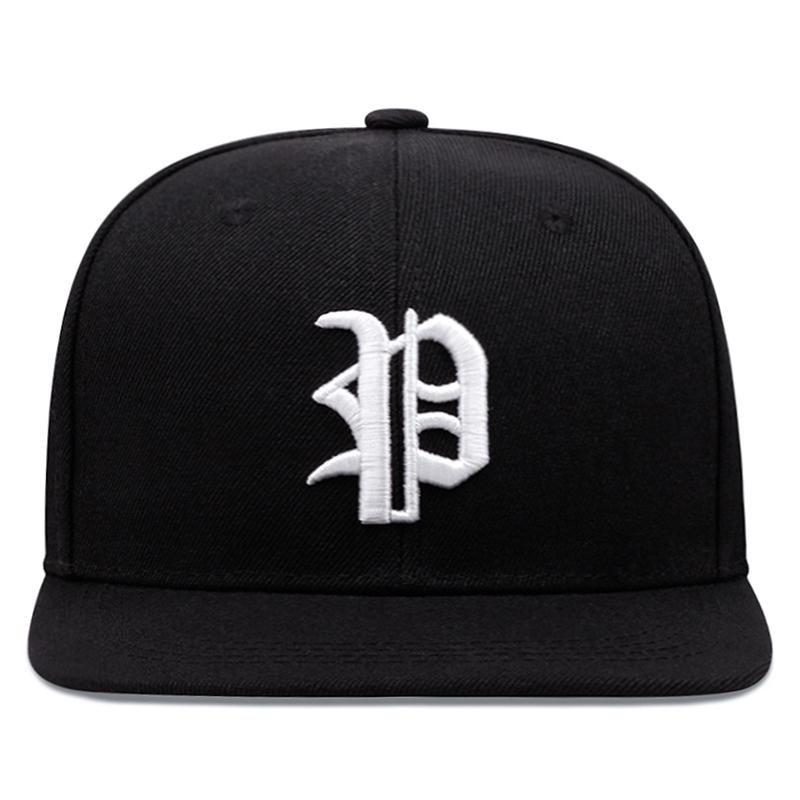 2026 New Creative Flat Edge Hat Gothic Letter IP Embroidery Hip Hop Skateboarding Hat Daily Decoration Sunshade Hat Baseball Hat
