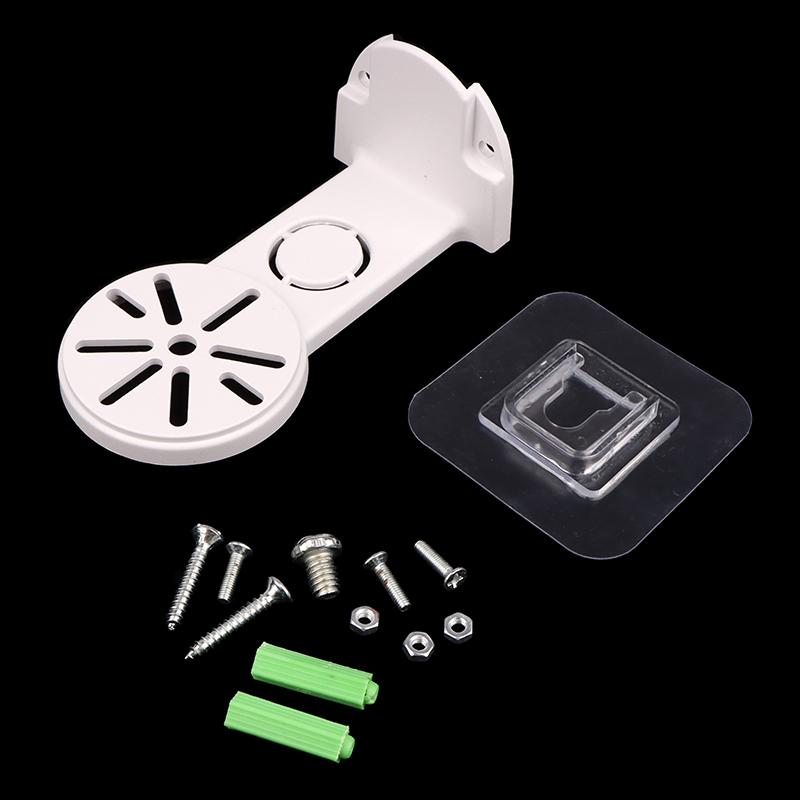 1Set Camera Bracket Nail Free Wall Mount Camera Surveillance Holder W/Glue Base Screw