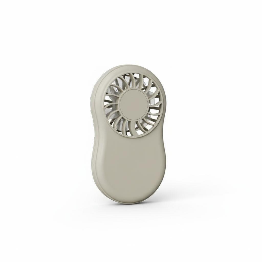 Mini Handheld Fan 5 Speed Settings Charging Port Battery-Operated Fan Lightweight Fast Charging for Travelers, Outdoor, Travel