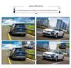 HD Dual Camera Car Recorder with 4-inch Touch Screen and Reversing Image