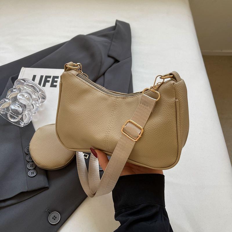 

Новий простий тренд 2024 року, корейська версія, жіноча сумка-месенджер, жіноча сумка для покупок із змінним дизайном сумки-ніші, жіноча сумка на плечі Tide хакі