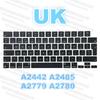 Tasti di ricambio per MacBook Modelli A2442, A2485, A2991, A2992, A3112, A3185, A3186, A3401, A3403