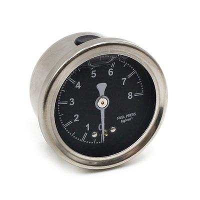 Universal 12V Racings Gauges Oil Pressure Gauges 0-8Bar Oil Pressure Meter Pointers Style Oil Press Sensors for Car