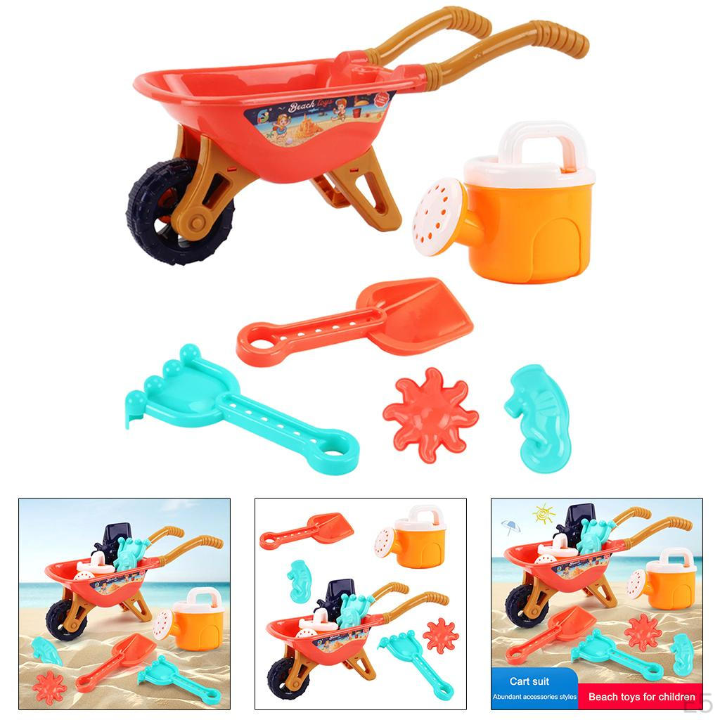 1 Set Toys Cart Shovel 2 Pieces Burr- Toddler , Durable And