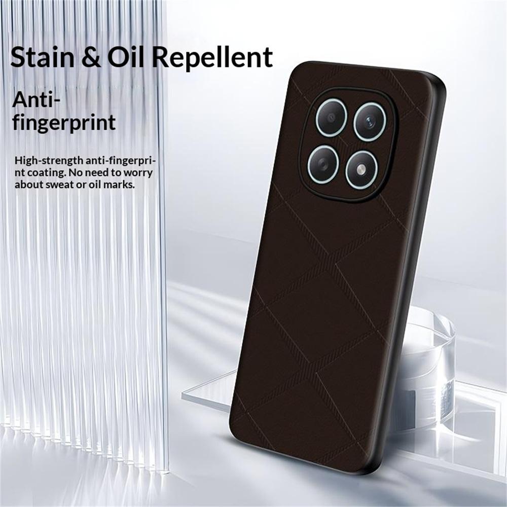 Phone Case For Xiaomi Poco M8 5G/Redmi Note 15 5G (Global)/15 4G (Global) X-Patterned TPU PU Leather PC Anti-Drop Phone Cover