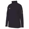 Womens/Ladies Fleece Quarter Zip Raglan Long-Sleeved Sweatshirt