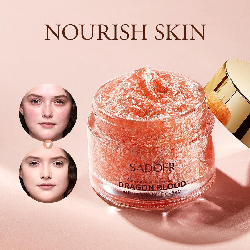 Crema idratante antirughe Sadoer Reishi Dragon Blood per una pelle nutriente e luminosa