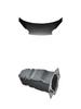 Front Bumper Lower Grille Fog Light Cover for SMART FORTWO 451 (4518260124, 4518260224).