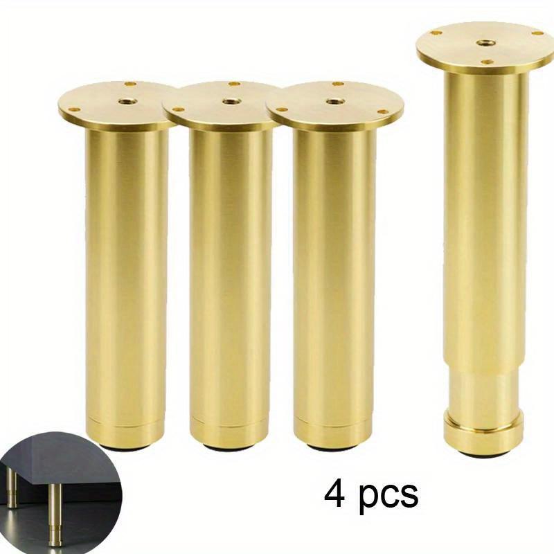 4pcs  Adjustable Sofa Legs Metal Modern Furniture Legs for Cabinet Couch Dresser Closet Height Round Sofa Bed Legs Basic