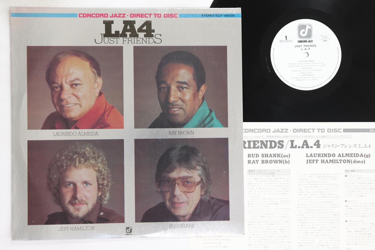 

LP Record LA4 - Just Friends ICLF98008 CONCORD 1978 Japan Jazz Used