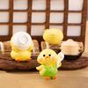 Cartoon Cute Kitchen Cooking Little Yellow Duck Resin Small Ornaments Micro Landscape Desktop Car Home Decoration