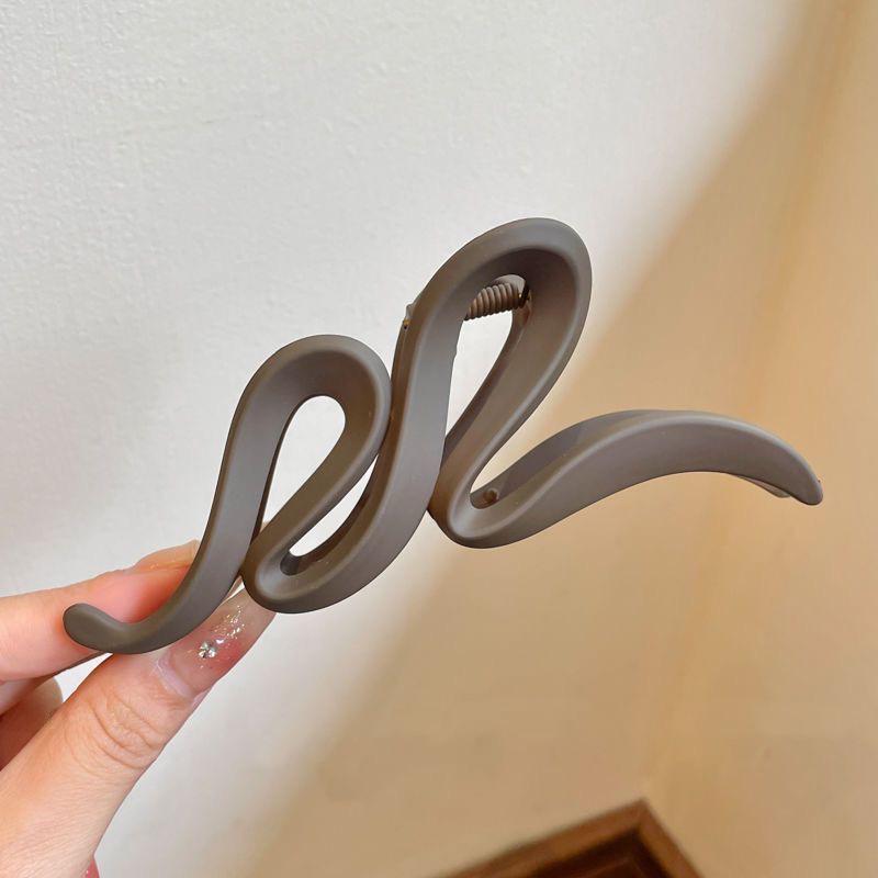 Large Acrylic Shark Hair Clip for Women - High-End Volume Grip Accessory