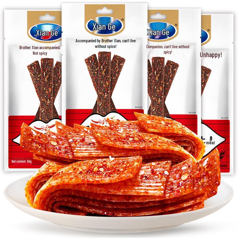 Xiange Spicy Beef Flavor Gluten Snack