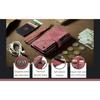 Leather Zipper Wallet Case For Samsung Galaxy A14 A15 A16 A17 A24 A25 A33 A34 A35 A36 A53 A54 A55 A56 A71 A72 4G 5G Phone Cover