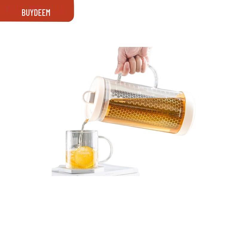 Buydeem Large Capacity Glass Cold Brew Pitcher 1700ml