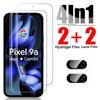 Pixel9a 5G Hülle 6 in 1 Weicher Hydrogel-Folien-Displayschutz für Google Pixel 9a 5G Kameraglas Googe Googel Pixel 9a 9 a a9