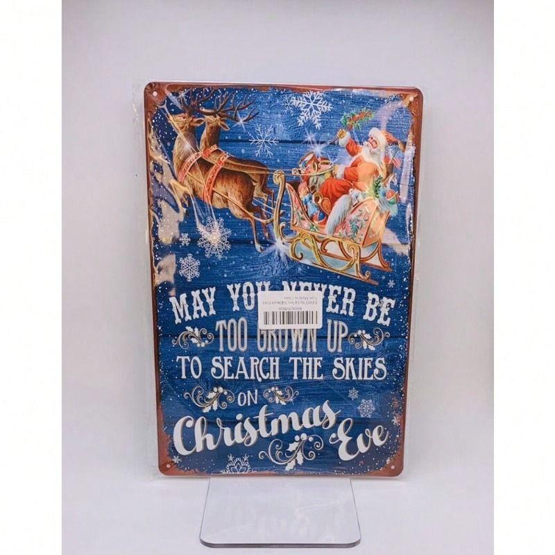 Vintage Metal Tin Wall Poster Sign 20x30cm