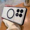 Magnetic Case For Poco X6 Pro Case For MagSafe Transparent Cover For Xiaomi POCO X6Pro 5G K70E Protect Shell Shockproof Bumper