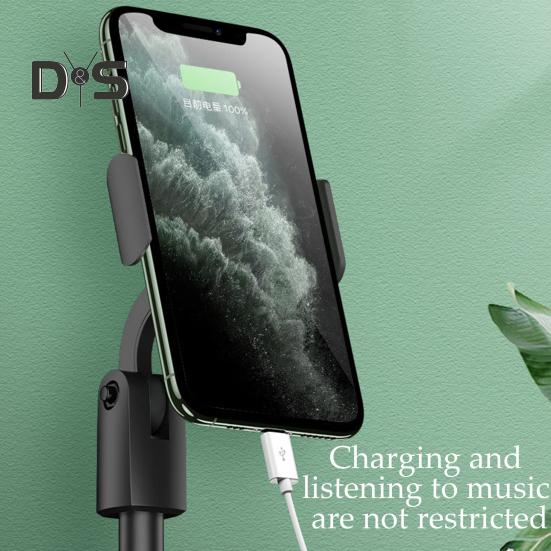 Mobil Telefon Tutucu Evrensel Masa Cep Telefonu Standı Geri Çekilebilir Ayarlanabilir Telefon Tutucu Canlı Yayın Videosu için