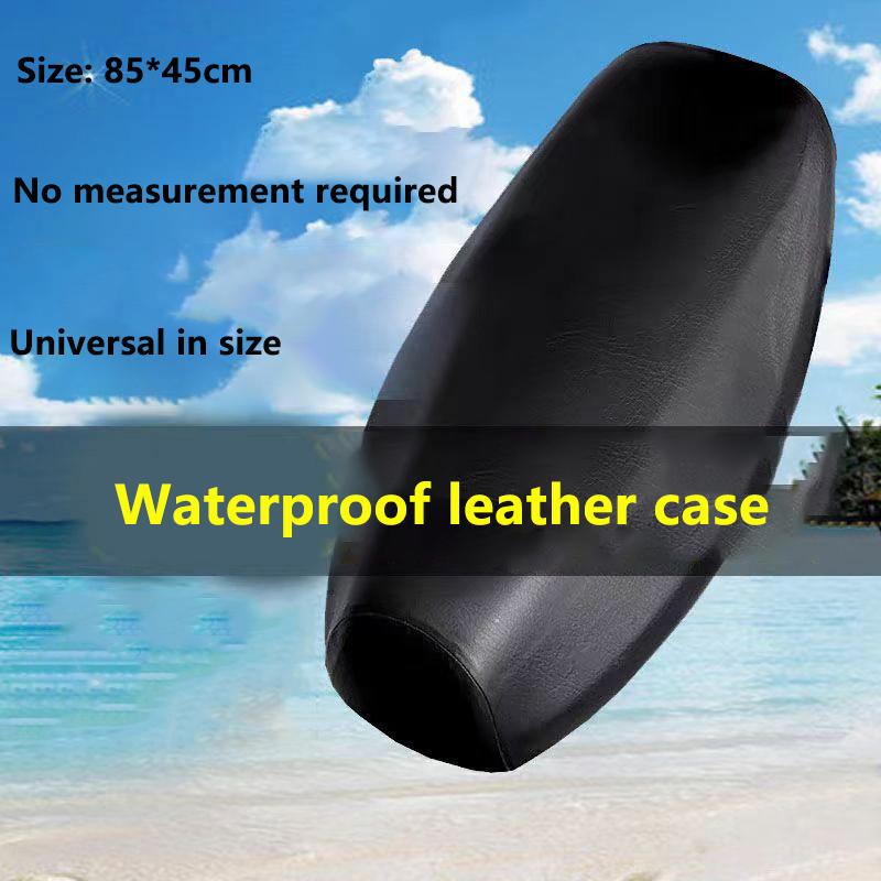 

Регулируемые чехлы для сидений мотоциклов, универсальные защитные чехлы для сидений автоциклов, водонепроницаемые чехлы из искусственной кожи с защитой от царапин