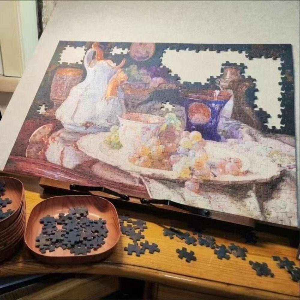 Large Felt Puzzle Board Thickened Puzzle Mat Practical Puzzle Storage Board  Puzzle Organization
