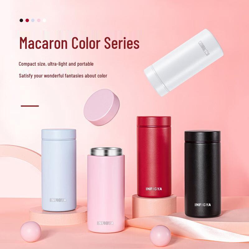Xiaoyueya Mini Pocket Stainless Steel Vacuum Thermos Mug