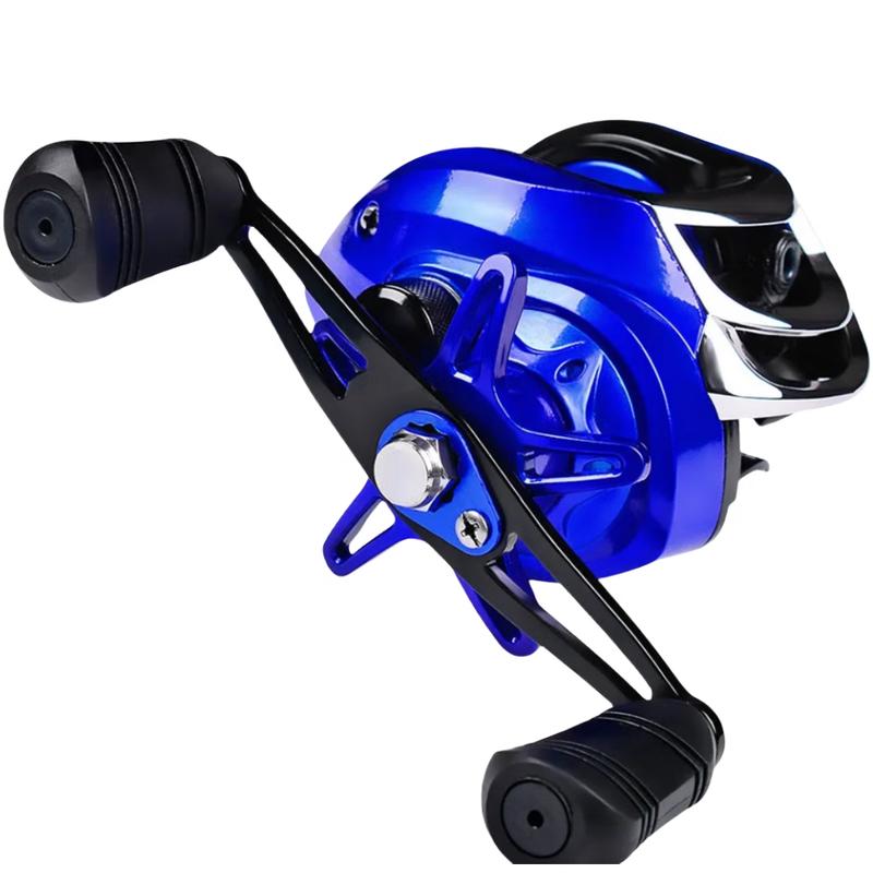 Longchan Anti-backlash Micro Baitcasting Fishing Reel Deep Spool