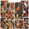 Halloween-Herbstkunst Hexe Katze Handyhülle für Xiaomi Redmi Note 15 14 14S 13 Pro Plus 12 12S 11S 11E 10S 10 11T 5G