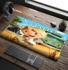 Customizable Name Trash Truck Pattern Gaming Mouse Pad-Non Slip Rubber Base,Perfect Gamers,Esports,Ideal Gift Gaming Enthusiasts