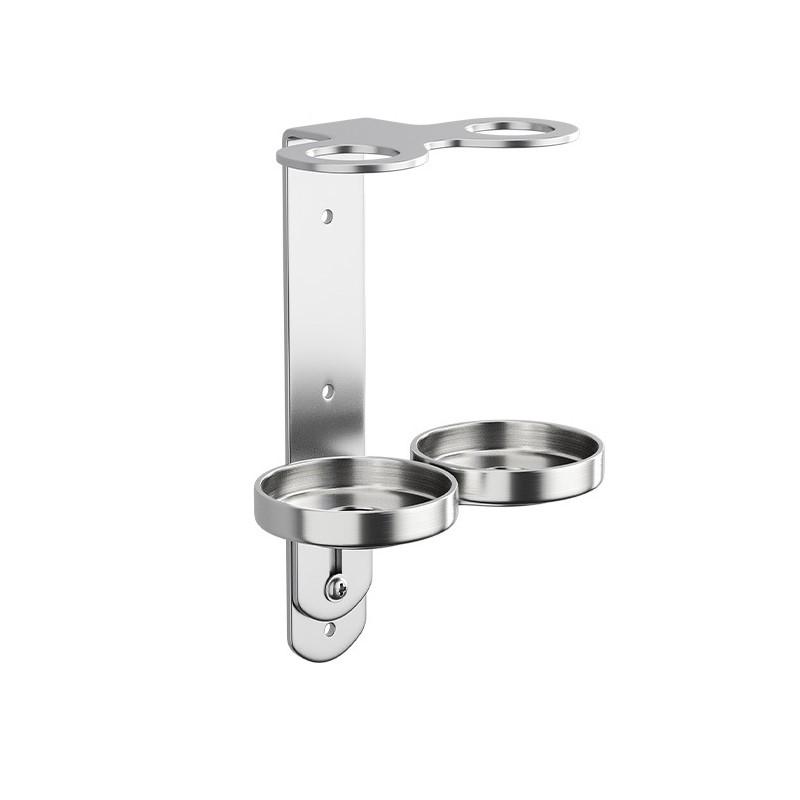 Practical Stainless Steel Soap Holder Rack for Bathroom Storage Solution