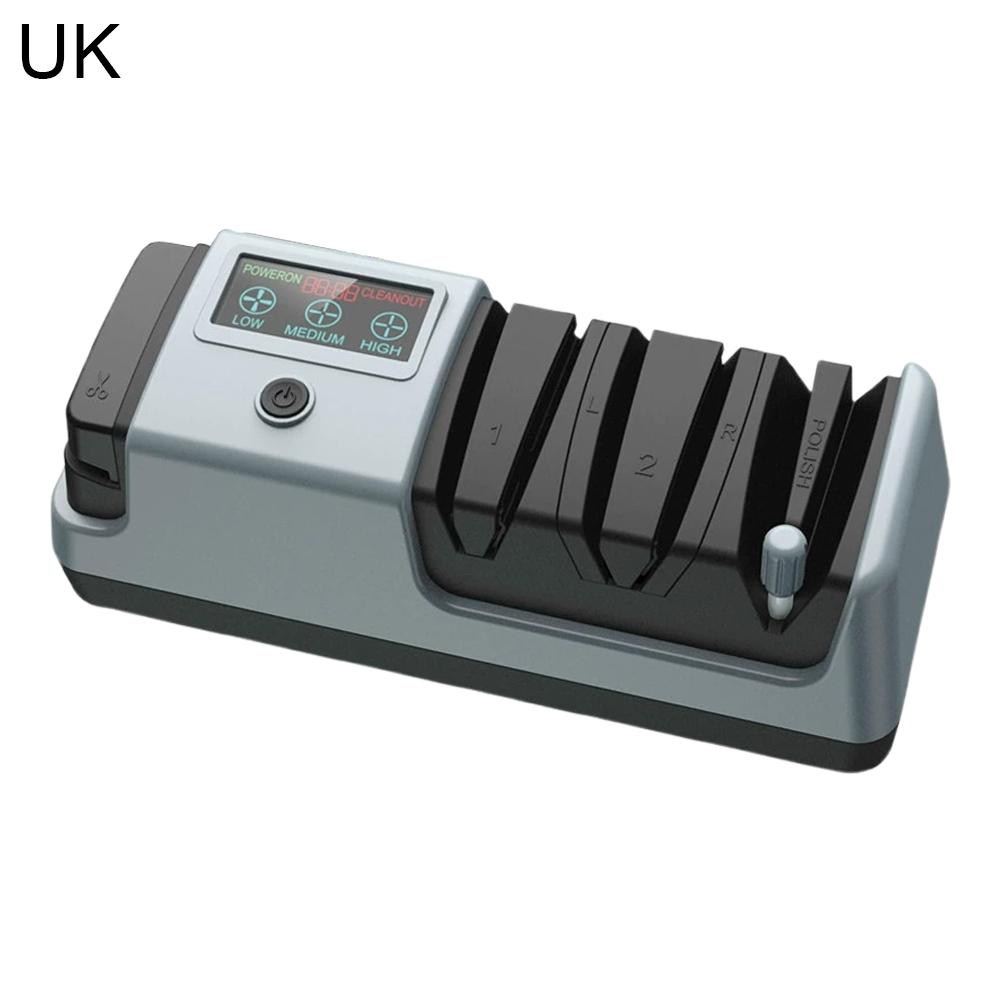 

4-in-1 Electric Knife Sharpener with Adjustable Digital Display for Straight/Serrated Knives Ceramic Knives & Scissors S