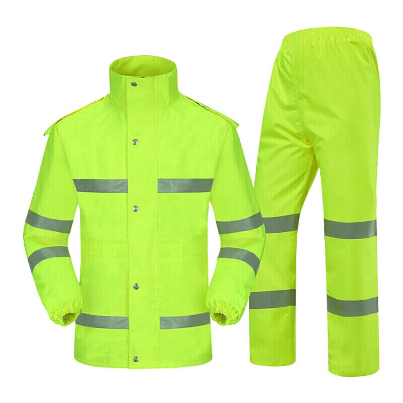 GM001 High-Visibility Reflective Rain Suit