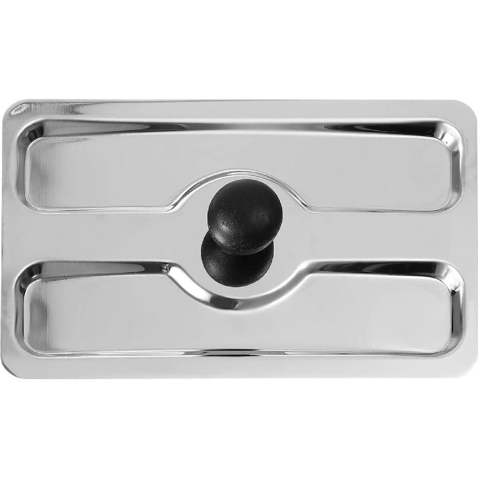 Stainless Steel Toaster Lid Replacement - Dust Cover for Bread Maker