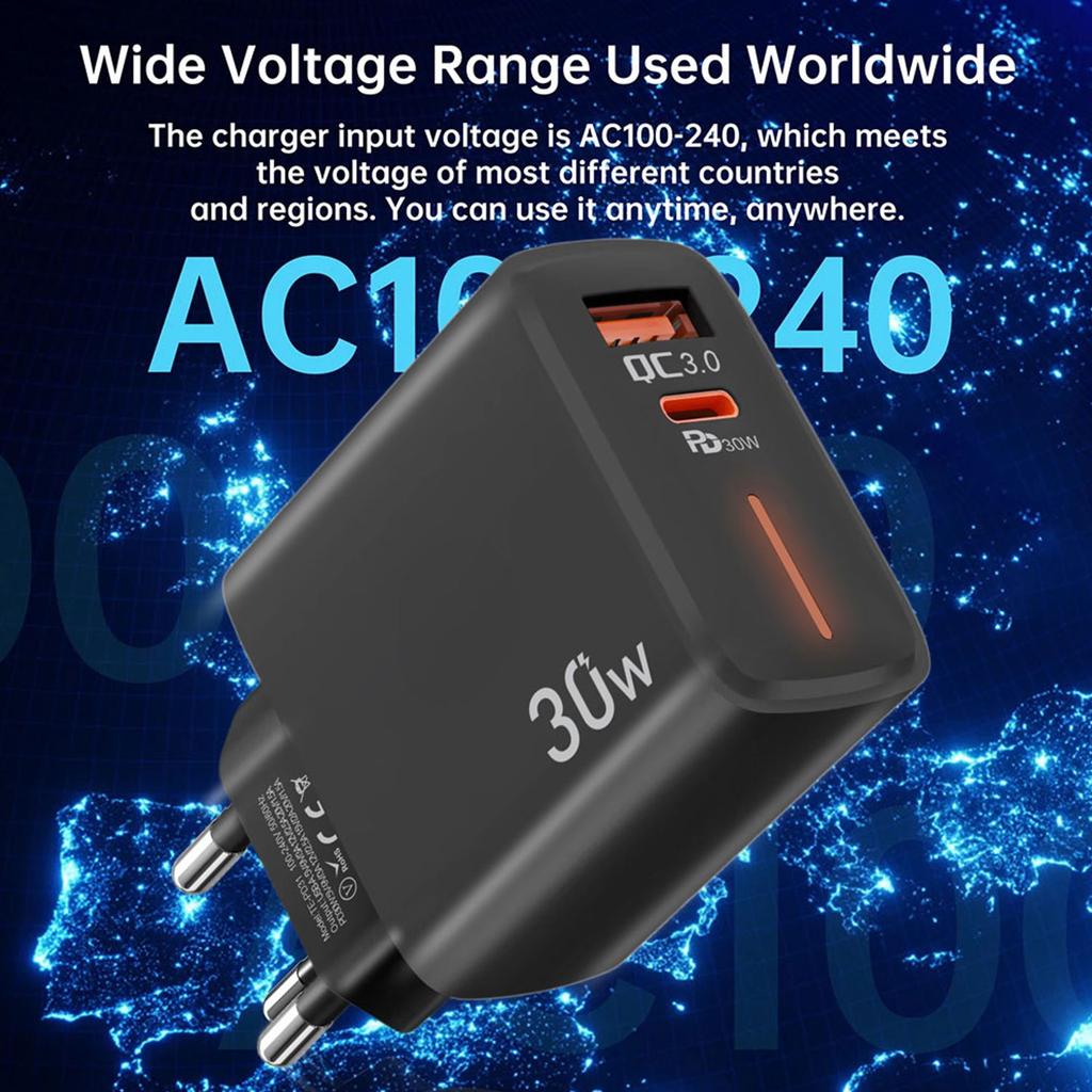 Szybka ładowarka ścienna pd25w qc3.0 do telefonu samsung