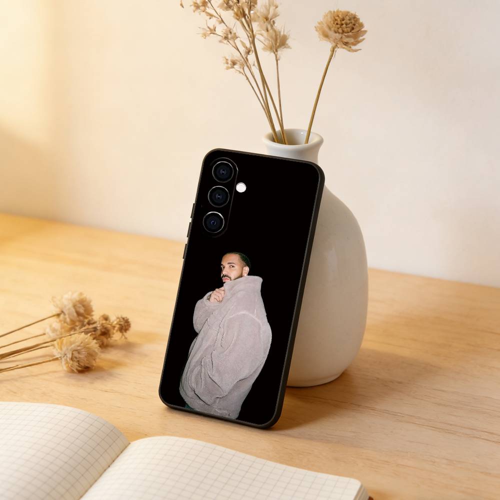 

Singer Rapper D-Drake Phone Case For Samsung Galaxy A73,A72,A71,A70,A53,A52,A51,Others Soft Black Cover Samsung a40