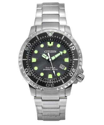 Promaster Dive Eco-Drive Stainless Steel Grey Dial Diver's BN0167-50H 200M Men's Watch