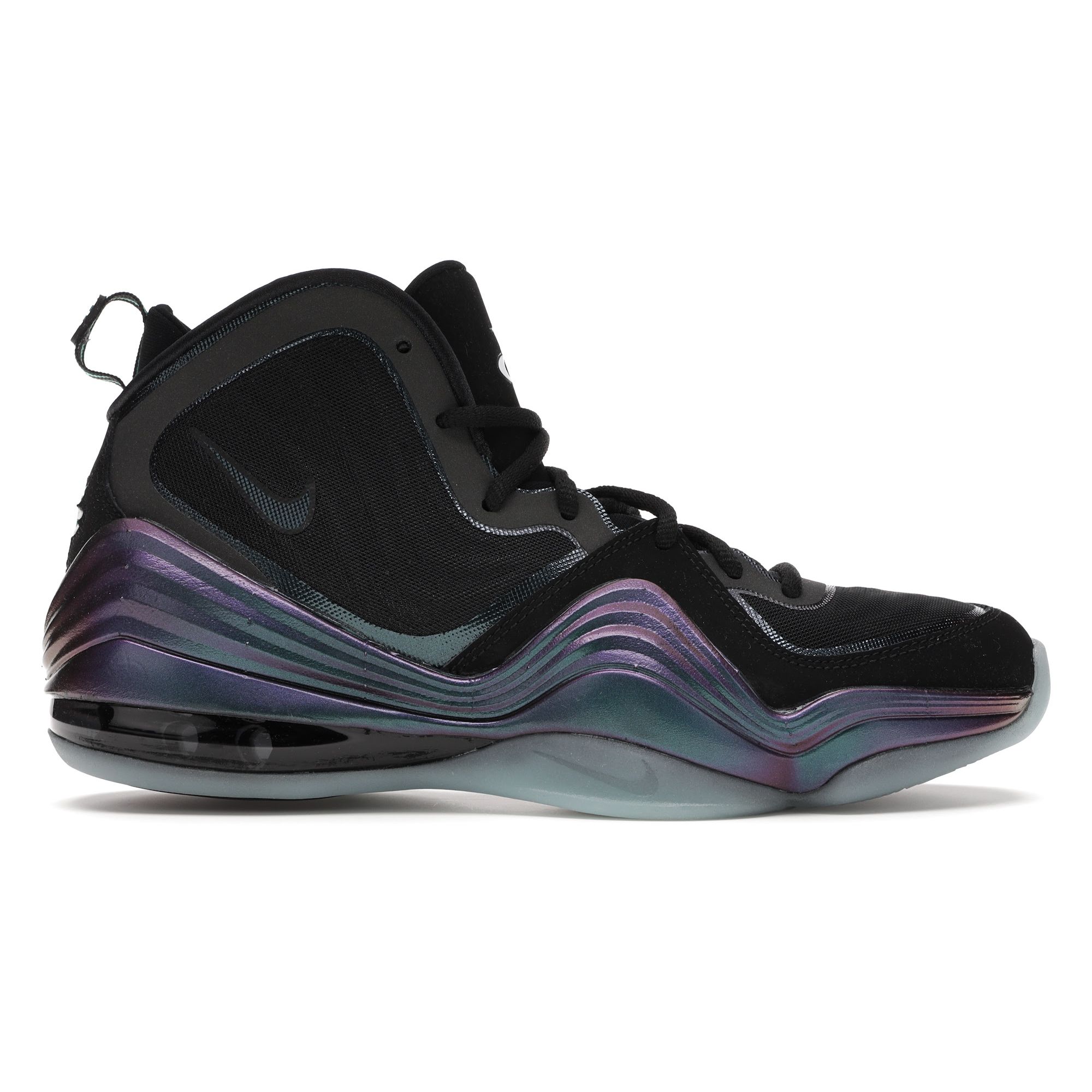 

Мужские кроссовки Nike Air Penny 5 Invisibility Cloak Black Atomic-Teal-Purple 537331-002