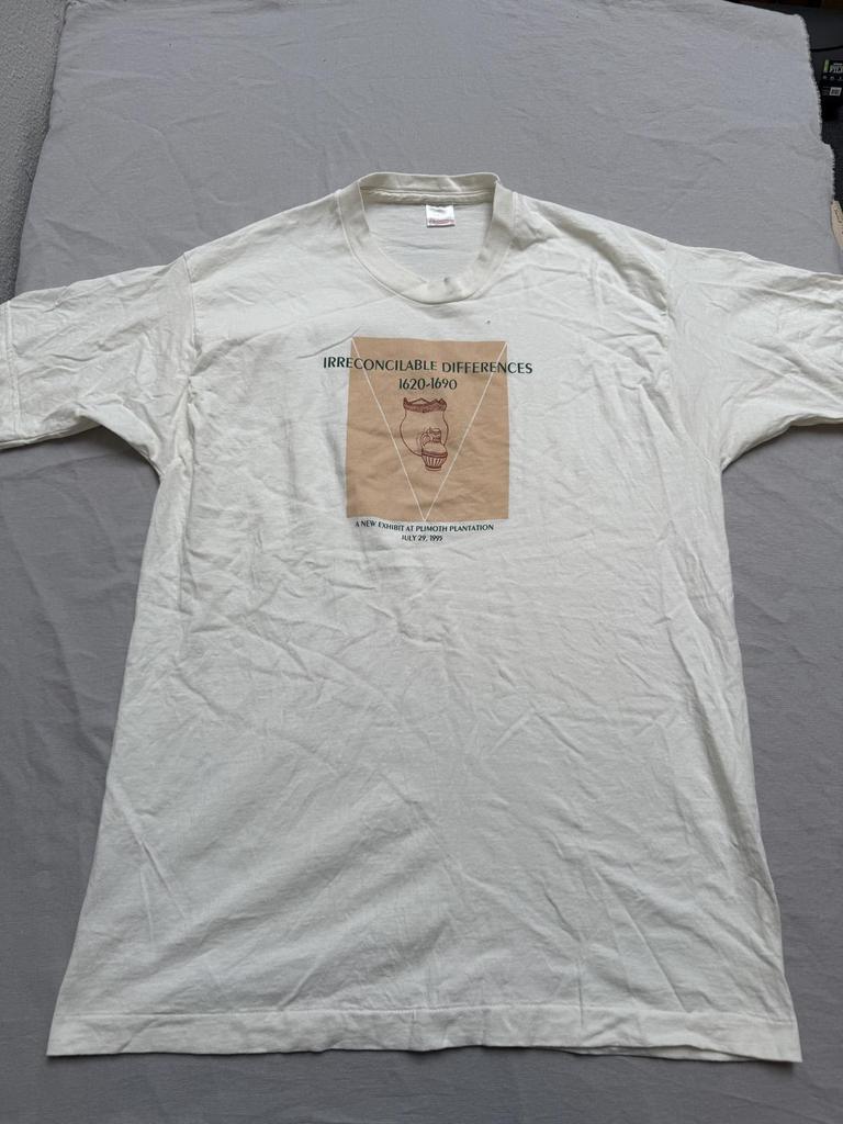 VTG Plimoth Patuxet T-shirt 1995 Plimoth Plantation XL