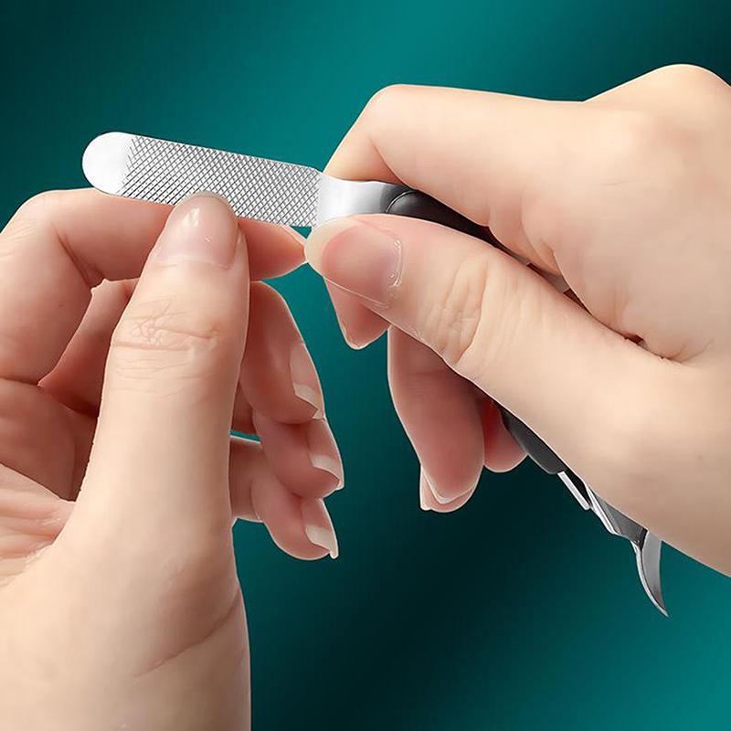 3-In-1 Anti-Splash Nail Clippers Multi-Style Ingrown Toenail Cuticle Cutter Diagonal Pliers Household Nail Trimmer Manicure Tool