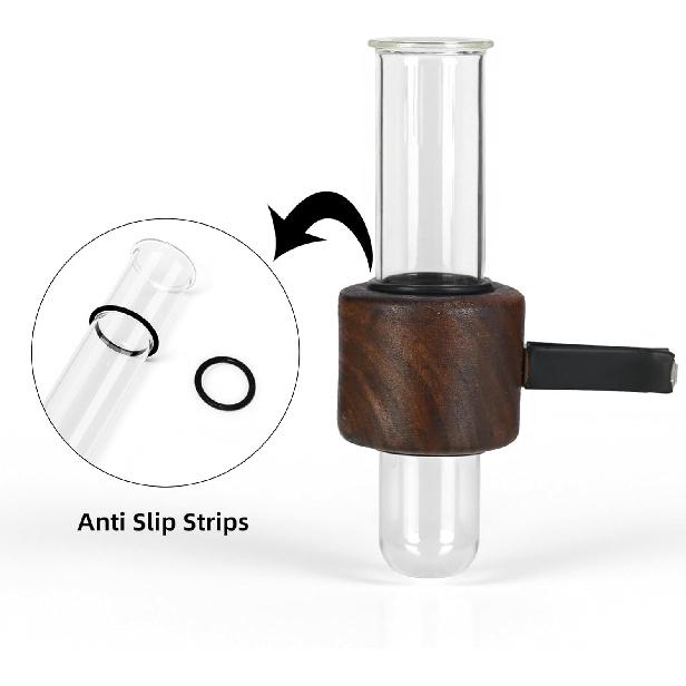 Car Propagation Vase Vent Clip, Car Plant Flower Holder with Glass Tube